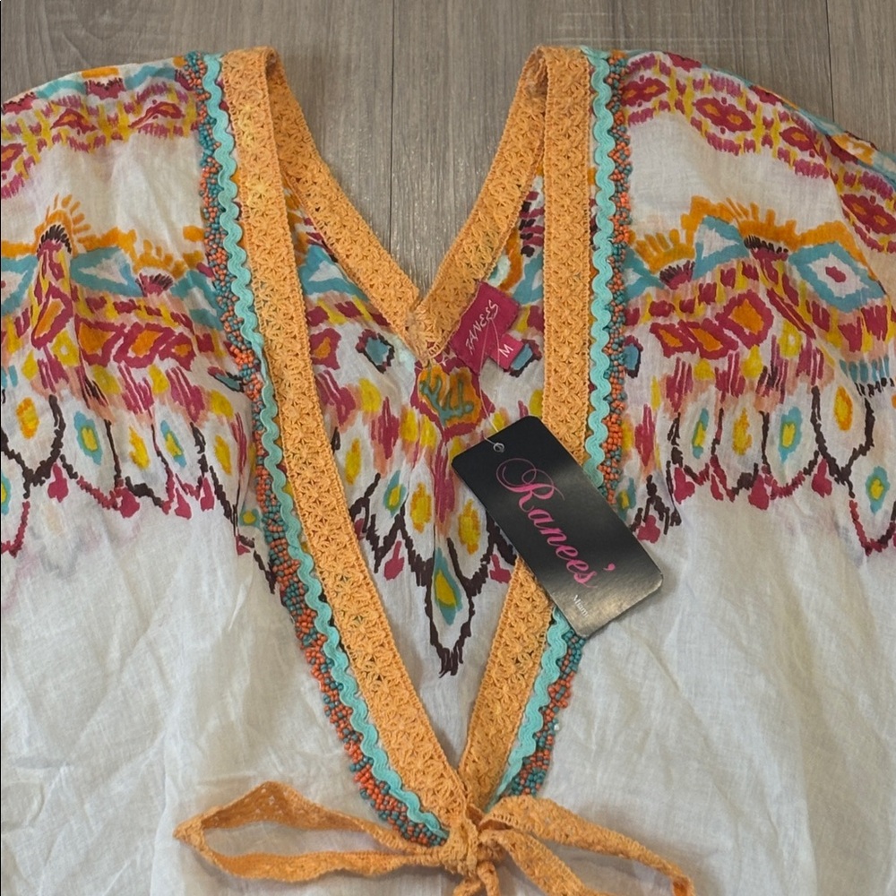 Ranees Miami NWT Beach Cover-up Kaftan - Picture 5 of 16